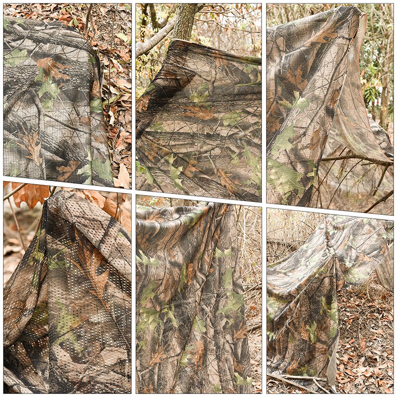 Cheap Goat Tents Multi color 1.5M Wide Camping Hunting Mesh Covering Cloth Chase for Tent Breathable Hidden Body Cover Camouflage Net Sun Shelter   